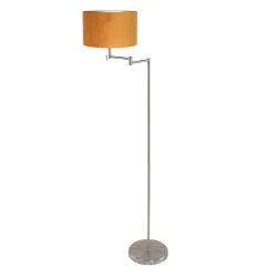 floor lamp BELLA 1 flame E27 IP20, steel dimmable