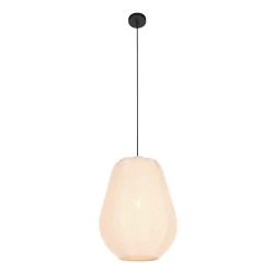 pendant luminaire SABLE 1 flame E27 IP20, creme dimmable