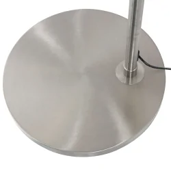 floor lamp RINGLUX 2 flames IP20, steel dimmable
