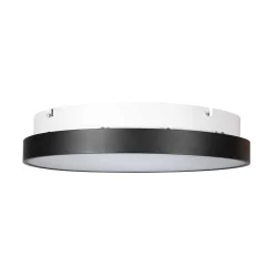 ceiling luminaire LUMEX 1 flame IP20, black dimmable