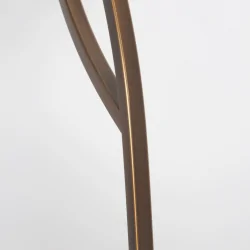 floor lamp ANTHEA 1 flame E27 IP20, bronze dimmable
