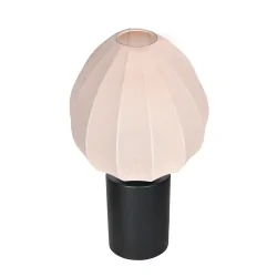 table lamp SILURA 1 flame E27 IP20, black dimmable