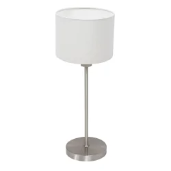 table lamp NOOR 1 flame E27 IP20, steel dimmable