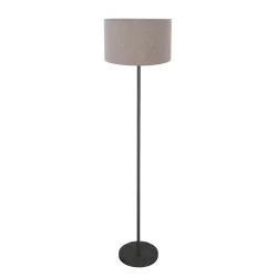 floor lamp NOOR 1 flame E27 IP20, black dimmable