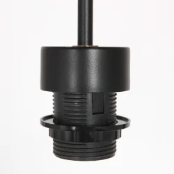 pendant luminaire NOX LIGHT 1 flame E27 IP20, black dimmable
