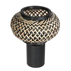 table lamp NOX LIGHT 1 flame E27 IP20, black dimmable