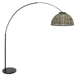 arc luminaire NOX LIGHT 1 flame E27 IP20, black dimmable
