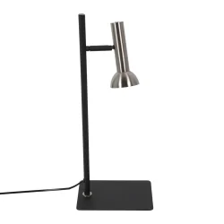 table lamp KORA 1 flame GU10 IP20, black dimmable