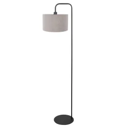 floor lamp STANG 1 flame E27 IP20, black dimmable