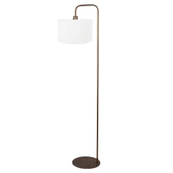 floor lamp STANG 1 flame E27 IP20, bronze dimmable