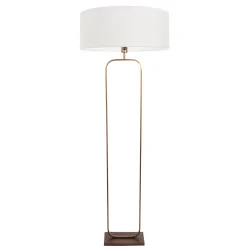 floor lamp STANG 1 flame E27 IP20, bronze dimmable