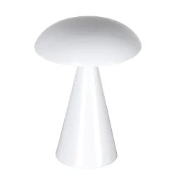 table lamp MUSH 1 flame IP20, white dimmable