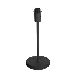 table lamp NOOR 1 flame, without shade E27 IP20, black dimmable