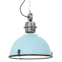 pendant luminaire BIKKEL - Ø 42CM 1 flame, medium E27 IP20, drak blue dimmable