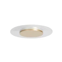 ceiling luminaire LIDO 1 flame IP20, gold dimmable