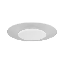 ceiling luminaire LIDO round, medium, indirect, perforated IP20, black matt dimmable