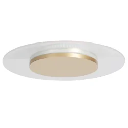ceiling luminaire LIDO 1 flame IP20, gold dimmable
