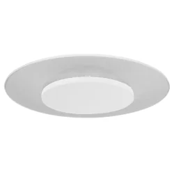 ceiling luminaire LIDO large, round, indirect, perforated IP20, black matt dimmable