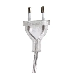 floor lamp PRESTIGE CHIC cylindrical, with switch, with shade, with jointed arm, with plug E27 IP20, steel brushed 
