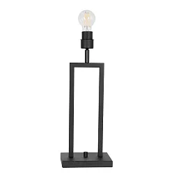 table lamp STANG up, 2-fold, with switch, with shade, with plug E27 IP20, black matt dimmable