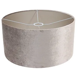 shade KAPPEN - Ø 40CM flat, cylindrical, silver
