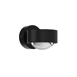 wall luminaire PUK MINI WALL (COB LED) up / down, rigid, without lens IP20, black matt dimmable