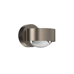 wall luminaire PUK MINI WALL (COB LED) up / down, rigid, without lens IP20, nickel matt dimmable