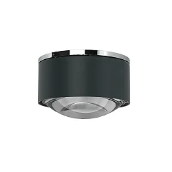 ceiling luminaire PUK MAXX ONE 2 down, rigid, without lens IP20, anthracite matt dimmable