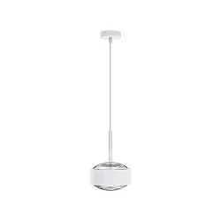 pendant luminaire PUK MEG MAXX DROP SOLO (COB LED) up / down, rigid, without lens IP20, white matt dimmable