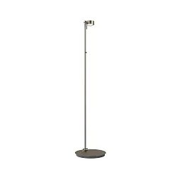 floor lamp PUK MINI FLOOR MINI SINGLE (LED) up / down, with touch dimmer, without lens IP20, nickel matt dimmable