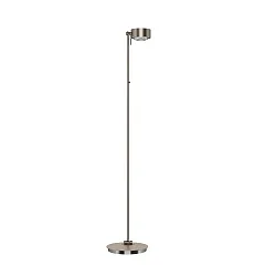 floor lamp PUK MAXX FLOOR MINI SINGLE (LED) up / down, with touch dimmer, without lens IP20, nickel matt dimmable