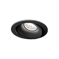 LED Recessed spot RONY 1.0, IP20, 300/500mA, 7/10W 1800-2850K, CRi >95, black