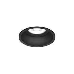Recessed spot DEEP 1.0 PAR16, GU10 max. 12W, with standard springs, black