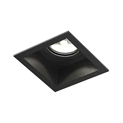 recessed spotlight PLANO IP44 1.0 - LED 1 flame, rigid, with wire springs IP44 / IP20, mat, deep black dimmable