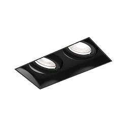 LED Recessed spot STRANGE 2.0, 350/500mA, 2x 7/10W 1800-2850K, CRi >95, black