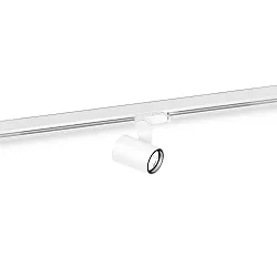 LED 3-phase Spot SQUBE ON TRACK 3.0, 20W 3000K, incl. adapter, white