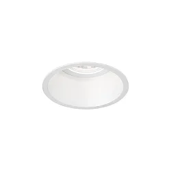 recessed spotlight DEEPER 1.0 - LED rigid, multipower, with wire springs IP20, mat, traffic white dimmable