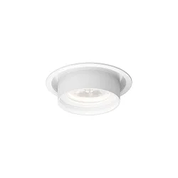 LED Recessed spot RINI SNEAK IP44 1.0, 350/500mA, 7/10W 1800 2850K, CRi >95, white