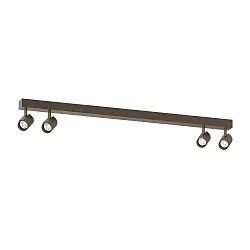 LED Spot CENO 4.0, 4 flames, 2700K, CRi >90, rotatable/swivelling, dimmable, bronze