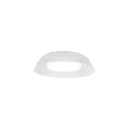LED Wall /Ceiling luminaire TOWNA 1.0, IP44, Ø 25.4cm, 3000K, dimmable, white