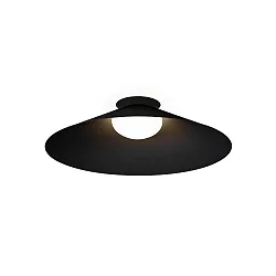 ceiling luminaire CLEA CEILING SURF 2.0 IP20, black matt dimmable