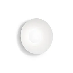 wall luminaire CLEA WALL SURF 1.0 IP20, white matt dimmable