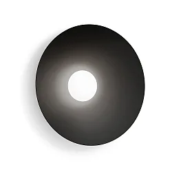 wall luminaire CLEA WALL SURF 2.0 IP20, black matt dimmable