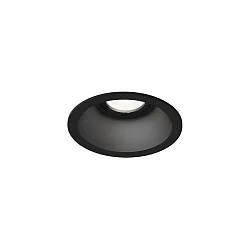 LED Recessed spot DEEP 1.0, IP20, 350/500mA, 7/10W 4000K, CRi >90, with leaf springs, black