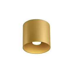 ceiling luminaire RAY CEILING SURF 1.0 1 flame, DALI controllable IP20, gold dimmable