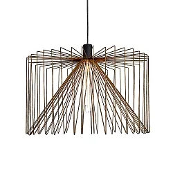 pendant luminaire WIRO 6.1 WIRO CEILING SUSP E27 IP20, rust 