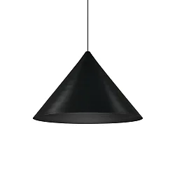 LED Design Pendant luminaire DINOR 2.0, Ø 57cm, 11W 1800-2850K, dimmable, black