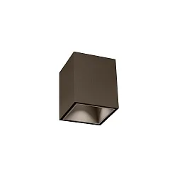 downlight BOX MINI 1.0 square, surface-mounted version IP20, bronze dimmable