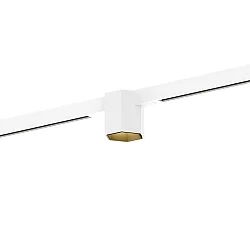 track spot HEXO ON STREX 1.0 with adapter IP20, gold, white matt dimmable
