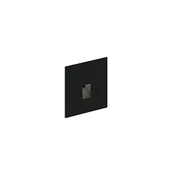 wall recessed luminaire STRIPE WALL REC 0.7 IP20, black matt 